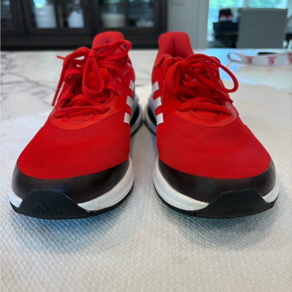 Adidas FortaRun J 'Vivid Red' running shoes - Picture 3 of 8